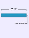 Blue 110 Block Labels