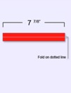 Red 110 Block Labels