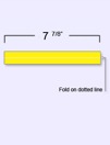 Yellow 110 Block Labels