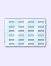 Vodavi STS 24-Button Plastic Cover