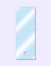 Teledex Diamond Lobby Phone Plastic Cover