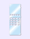 Teledex Diamond Plus 5 w/HV Plastic Cover (Layout 2)