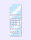 Teledex Diamond L2-10E Plastic Cover
