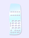 Teledex iPhone ND2210S-N Plastic Cover