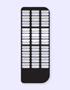 LG Ericsson iPECS LDP-9030D, Vertical 9000 30-Button Labels