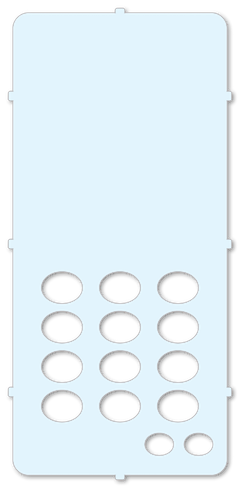 Infinity Zero Button w/ Speaker Plastic Cover