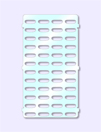 Vodavi UNI 48-Button DSS Plastic Cover