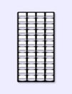 Vodavi UNI-KTU 48-Button DSS Labels