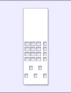 Teledex Diamond Plus 5 w/HV Faceplates (Layout 4)