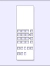 Teledex Diamond Plus L2A-6 Faceplates