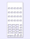 Teledex Millennium 2020 Faceplates