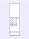 Teledex Diamond Plus S (Layout 3) Faceplates